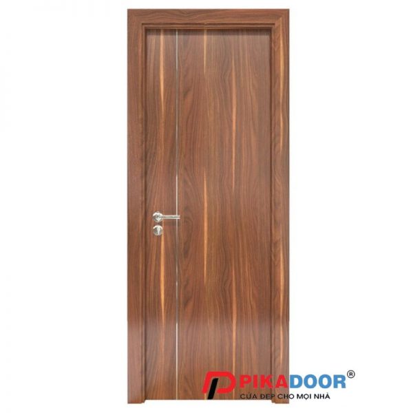 cửa nhựa composite PKVD-C02 giả gỗ chính hãng